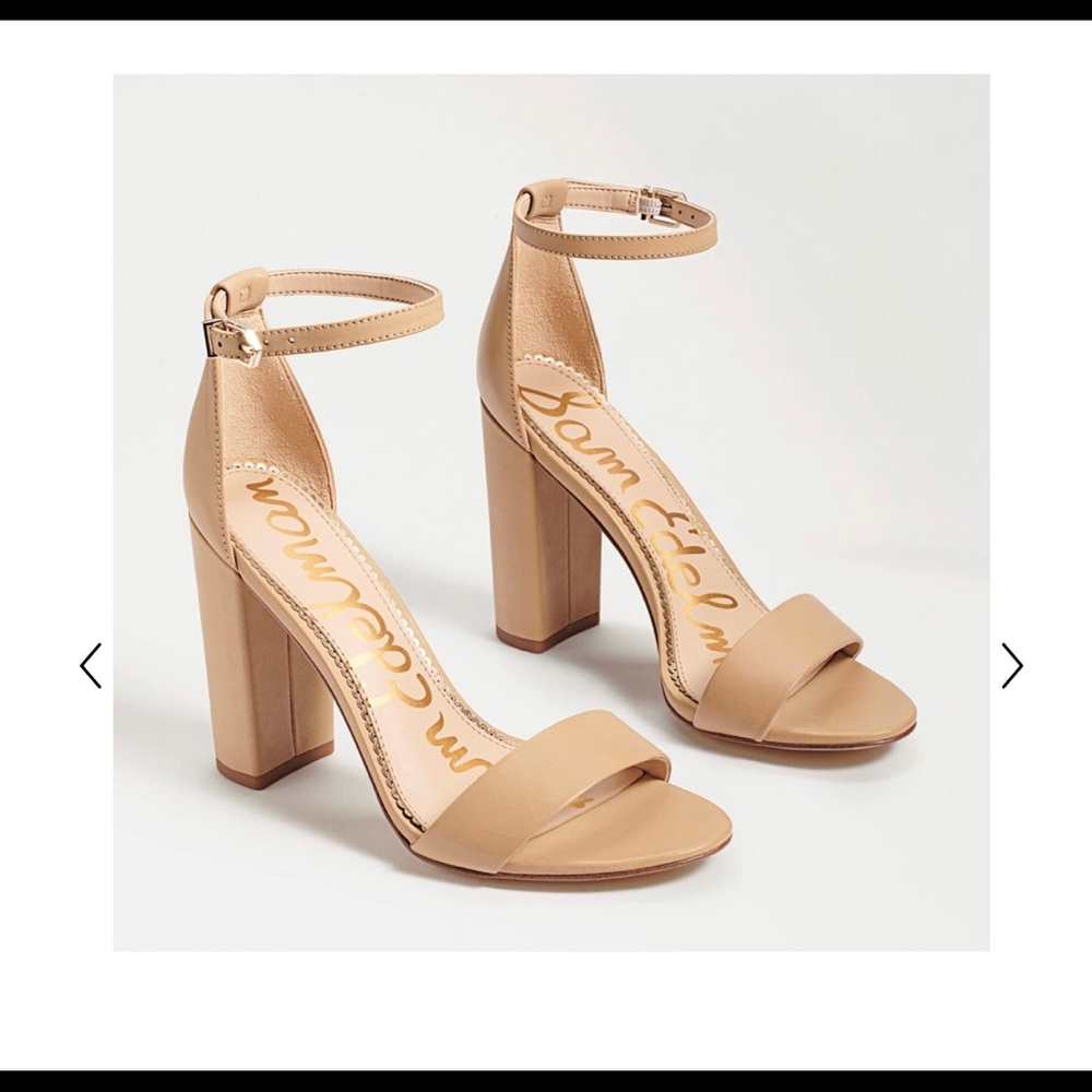 Sam Edelman Yaro Classic Nude Heels